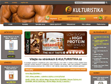 Tablet Screenshot of ekulturistika.cz